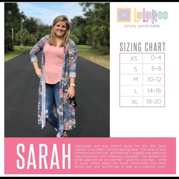 LuLaRoe Sarah Cardigan Bohemian Aztec Southwestern Open Front - Picture 7 of 9